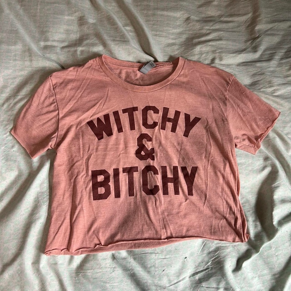 Cropped tee